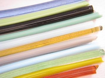 Devardi Glass Handmade COE 104 Rods Sampler 4 Lbs, Lampwork, Beadmaking Glass Rods