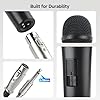 Cable Matters 2-Pack Cardioid Dynamic Vocal Microphones with 4.5m Cable, 6.35mm Wired Singing Microphone, Singing Machine Microphone Karaoke #5