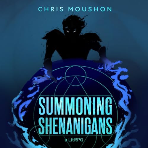 Diseño de la portada del título Summoning Shenanigans