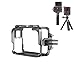 ZLiT Camera Frame Cage for Insta360 Ace,Protective Mount Bracket Frame Cage for Insta360 Ace Ace Pro Sport Camera Cage Mounts Clamps (Black)