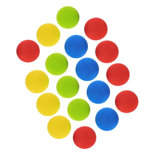 NUOLUX 18個室内用ゴルフ練習ボール 製ソフト軽量 高性能ゴルフ練習用品 ガーデン 裏 公園対応