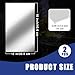 2 Pack 18 Gauge Metal Plate, 16