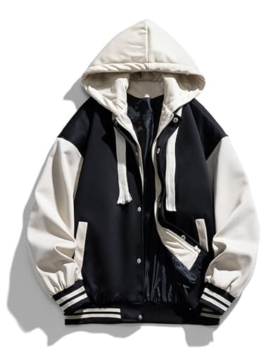 【Studio Doe】Lightweight baseball Jacket Men's Bomber Jacket Varsity Baseball Jackets Windbreaker