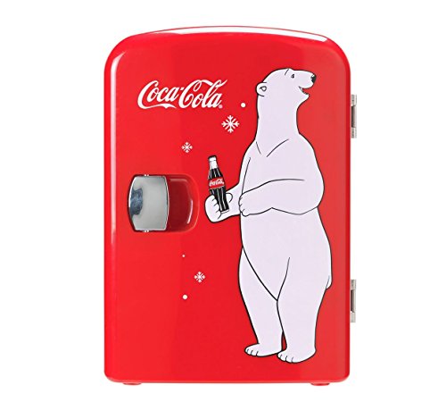 Preisvergleich Produktbild Coke-Mini-Kühlschrank mit Bär
