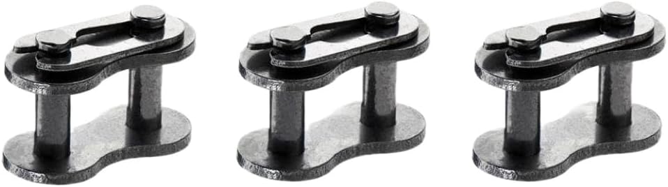 3Pcs 420 Drive Chain Repair Master Split Link 50cc 70cc 90cc 110cc 125cc Compatible With ATV Quad Scooter Motorcycle Go Kart Moped Pit Dirt Bike