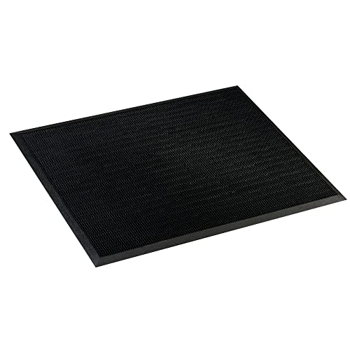 DONATELLA Felpudo Goma Picos Entrada casa para Exterior o Interior, Felpudo con púas Rectangular Antideslizante con Picos para facilitar la Limpieza del Calzado 40x70 cm Picos-Goma Cover