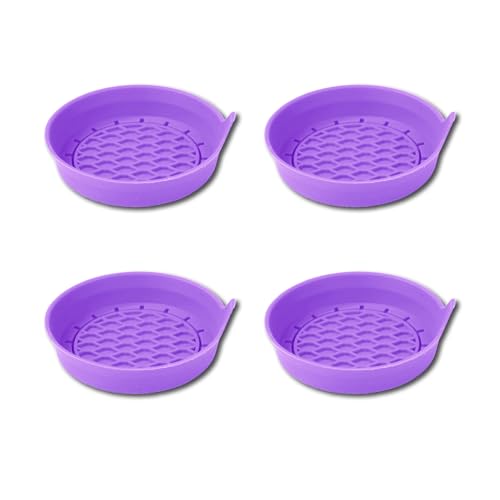 Juego de 4 portavasos de silicona para auto universal miniatura 2