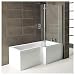 Produktbild Badewanne SYNA 167,5cm Rechts + Duschkabine + Wannenschürze + Ablaufgarnitur + Wannenfüße