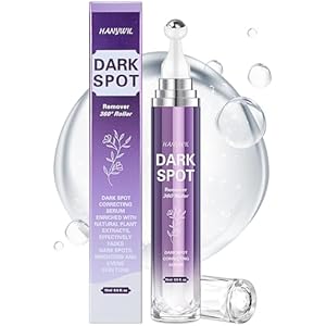 Dark Spot Remover for face, Dark Spot Corrector for Age Spot Sun Spot Freckles Brown Spot, Melasma Treatment for Face and Body, Skin Care Face Serum with Roller (0.5 Fl Oz)