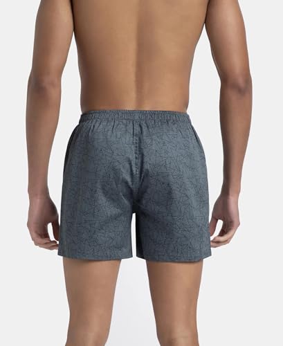 Image of Jockey 8222 Men Super Combed Mercerized Cotton Woven Printed Inner Boxers with Ultrasoft and Durable Inner Waistband (Pack of 2, Colors & Prints May Vary)