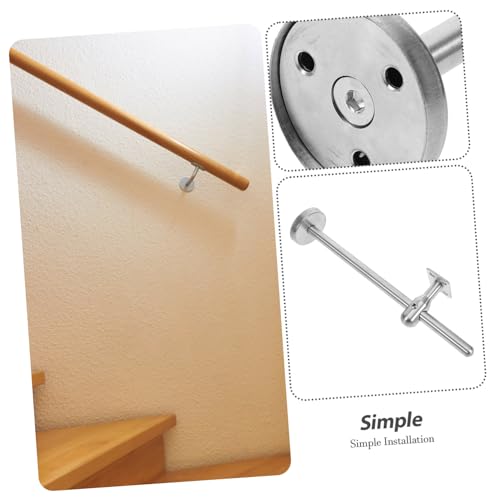 Soporte de pasamanos ajustable para reformas de escaleras interiores modernas 7