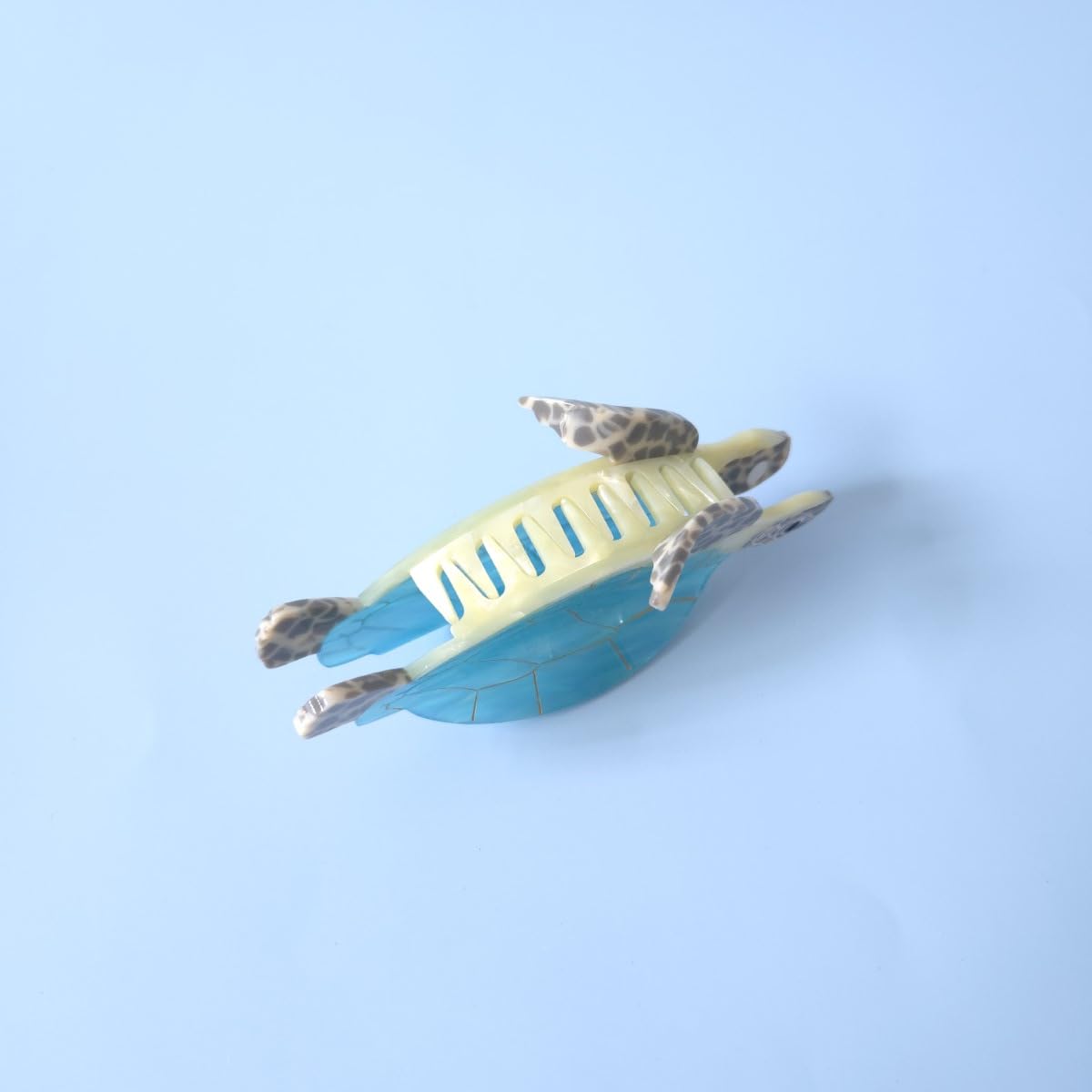 Novelty Ocean Turtle Hair Clips,Acetate Animal Hair Clip,Fancy Sea Turtle Claw Clips for Women
