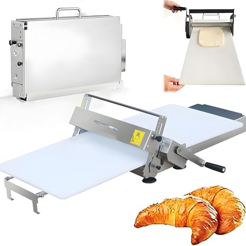 Máquina para laminar masa regulable Model-300 con espátula plegable 2