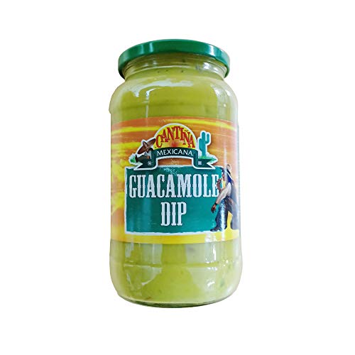 Image of Cantina Mexicana Guacamole Dip • Authentic Mexican Style Creamy Avocado Dip for Nachos, Tacos & Burritos • Ready-to-Serve Party Dip, 35.27 oz ℮ 1000 g, 3 Pack