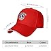 Washington with Honor Guard Flat Brim Visor Baseball Cap Cowboy Hat Fashionable for Man Woman Adjustable Red