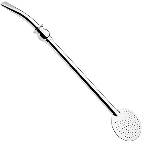 Bomba De Chimarrão Ferro Bomba Para Mate Inteira Anel Cuia