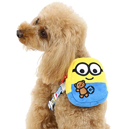 ペットパラダイス ミニオン ボブ 犬用 リュック ハーネス 犬具 お散歩 ワンちゃん用バッグ S 998-55265