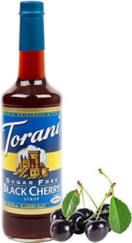 Torani Sugar Free Black Cherry Syrup 750Ml #TOP1