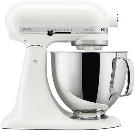 KitchenAid Artisan Series 5 Quart Tilt Head Stand Mixer, KSM150PS...