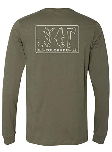 RepYourWater Colorado Fish Hunt Camp Long-Sleeve Tee Small