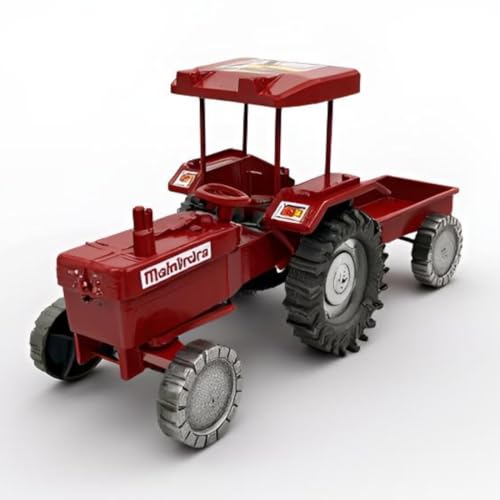 Image of Tractor Toy | Tractor Toys with Trolley | Tractor Truck Toys for Kids Big Size | Farm Truck Toy for Kids :- Color:- Multicolor
