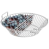 onlyfire Barbecue Stainless Steel Charcoal Ash Basket Fits for Kamado Joe Big Joe