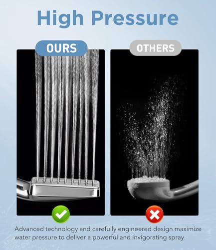 MakeFit Filtered Handheld Shower Head for Hard Water, High Pressure 7 Modes — view 6