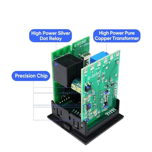Thermostat PID AC 220V CH102 pour stabiliser la chaleur sans fluctuation - 4