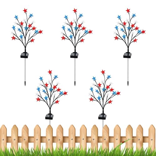 Lampe Solaire Extérieure Drapeau avec 8 modes d'éclairage étanche pour décoration de jardin