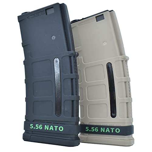 12 Pack Miaozhun 5.56 Nato Magazine Marking Bands 5.56 Magazine Caliber Identification #TOP3