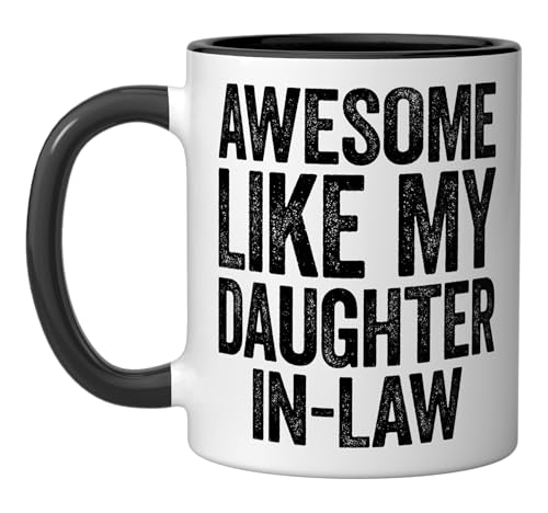 Taza de cerámica Awesome Like My Daughter In Law 11 oz miniatura 1