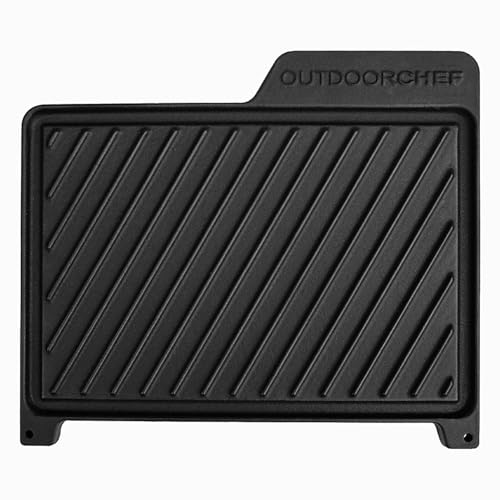 Preisvergleich Produktbild AYGAZ Outdoorchef Grillplatte Lugano schwarz