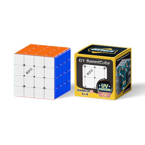 HELLOCUBE QY 4x4 M Pro UV Coated Magnetic Speed Cube