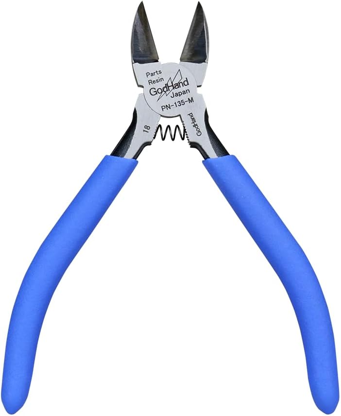 GodHand PN-135-M Nipper Side Cutter for Hobby Plastic & Resin Models
