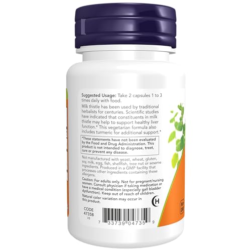 Herbal Plus, silimarina precio Marca NOW (3)