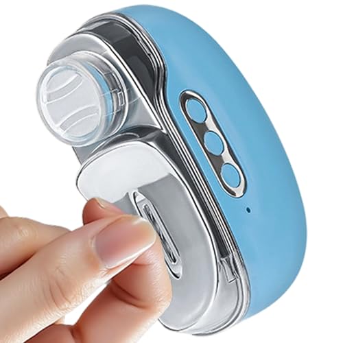 Coupe-ongles électrique et lime pour pieds à 3 vitesses avec réservoir pour manucure seniors