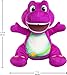 Barney’s World Toddler Toy Heart Glow Barney Plush with Music & Lights for Pretend Play Preschool Kids Ages 2+ Years
