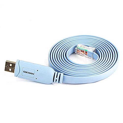 Oikwan 4351106646 Usb Console Cable,Usb To Rj45 Console Cable For Cisco Routers/Ap Router/Switch Windows thumb #7