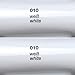 Produktbild 4,72/m² 5m x 0,63m Oracal 651 Folien Set - 010 Weiß - Glanz Klebefolie - Folie - Moebelfolie - Plotterfolie - selbstklebend