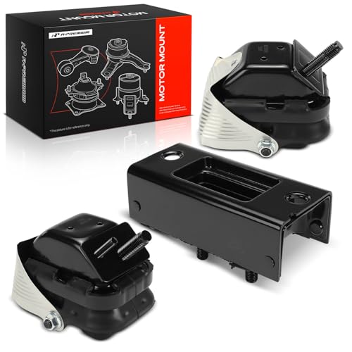 A-Premium 3PCS Engine Motor Mount and Transmission Mount Set Compatible with Ford Expedition 2003-2006 5.4L & Lincoln Navigator 2003-2004 5.4L, 4WD, Replace# F65Z6068HA, F75Z6068GA by A-Premium - Used condition - US$62.95