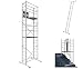 Produktbild ALTEC AluCombine® 3.0-600 | 6m | Alu Fahrgerüst mit Traverse, 4 bremsb. Lenkrollen und Wandanker | EN131 | Baugerüst Rollgerüst Montagegerüst Anlegeleiter Treppengerüst