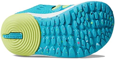 Merrell Bare Steps H20 Water Shoe Review - Turquoise/Lime, 4 US Unisex Little Kid | Image 2