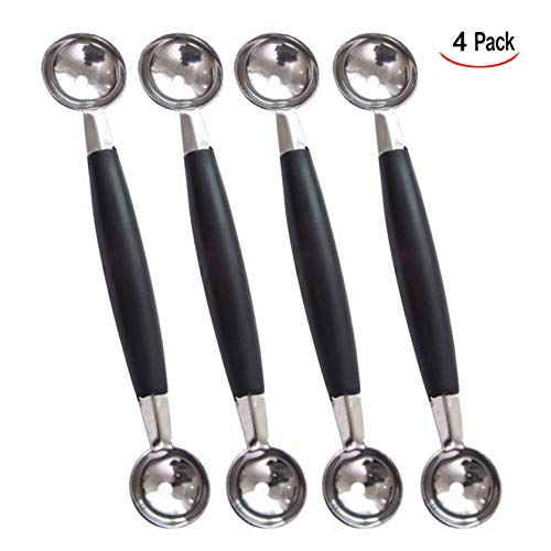 VUIUYOIES Cuillères à Crème Glacée Polyvalentes En Acier
