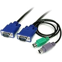 Startech SVECON6 - Cable KVM Ultra Delgado de 1.8 m, VGA