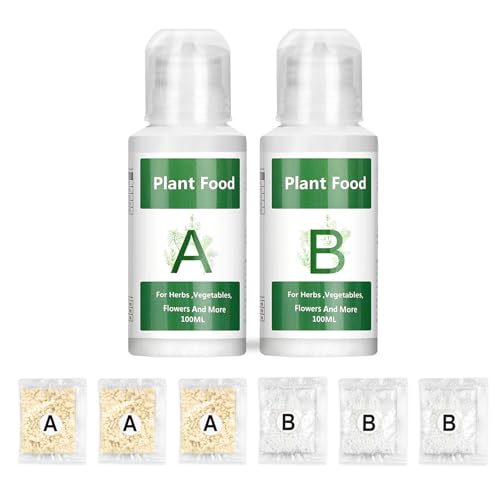Nutrientes Hidropónicos 800 ml A y B para Plantas