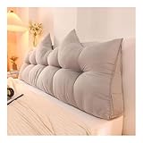 Joli oreiller décoratif de lit : si les femmes de votre famille ont besoin d'une tête de lit rapide et facile, cet oreiller de lecture rembourré pour tête de lit peut être utilisé en remplacement et constitue également une belle décoration de lit. Le design de style princesse vous donne l'impression d'être dans un château. C'est un excellent cadeau pour les femmes ou les filles.