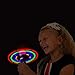Windy City Novelties Hand-Held LED Light Up Galaxy Spinner - Colorful Flashing Lights for Parties, Events, and Fun