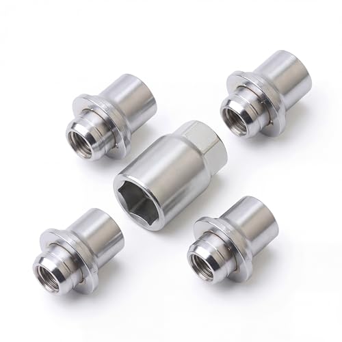 Image of DUNSIHUI Wheel Lock Lug Nuts 00276-00900 Compatible with Toyota Lexus Camry Tacoma Corolla Highlander Avalon RAV4 Venza Celica Prius Solara Matrix M12 x 1.5 0027600900