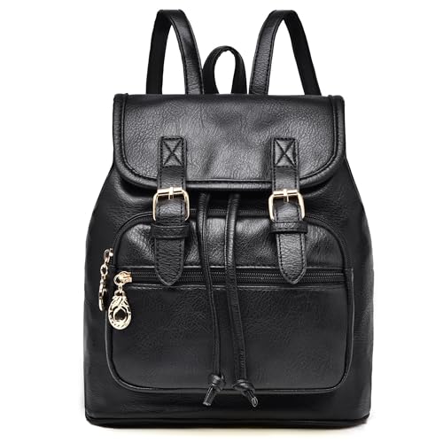 Dora & Liz Mini Backpack Purse for Women Leather Fashion Cute Small Backpacks Lightweight Travel Ladies Shoulder Bags