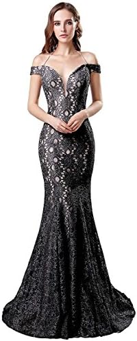 Luxury Mermaid Women's Formal Dresses Beaded Tulle Satin Elegant Evening Gowns Long Sparkly 2024 Glitter Sequin Prom Dress